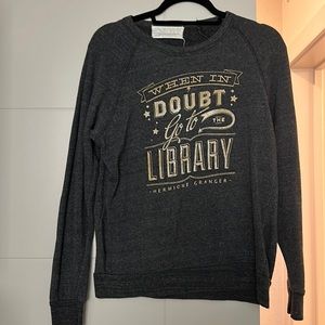 Harry Potter gray sweater from Out of Print